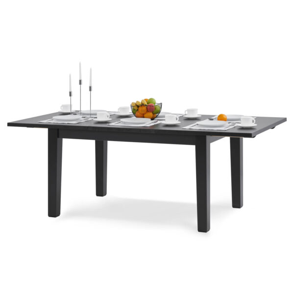STORNÄS / ШАНЬ Раздвижной стол 147/204x95 черный