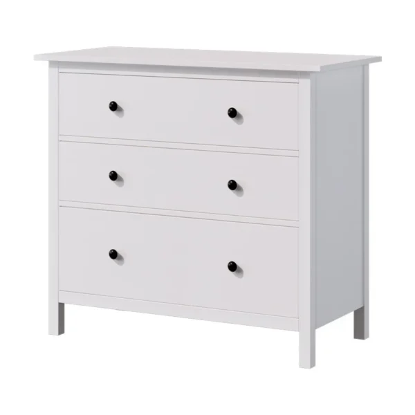 HEMNES/КЫМӦР Комод 3 ящика 108х96х50 Белый