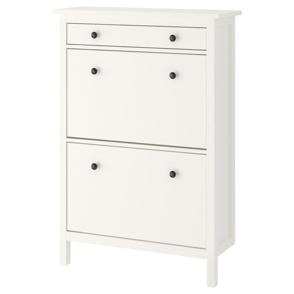 HEMNES/КЫМӦР Тумба для обуви 89х127х30 Белый