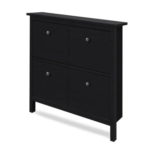 HEMNES/КЫМӦР Тумба для обуви 106х101х22 Черный