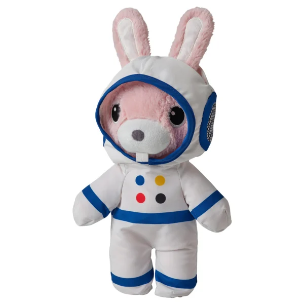 AFTONSPARV Заяц,игрушка со скафандром,28см