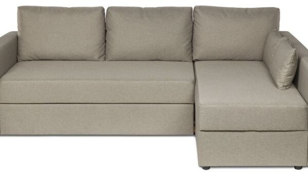 Диван трехместный с угловой секцией Вало ДП Malmo 16 (beige-grey) LA