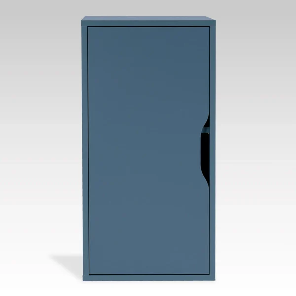 Ингар ДВ тумба 36x71x53, серо-бирюзовый